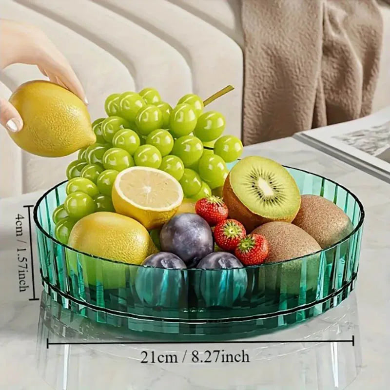 360°Rotating Spice Rack Organizer For Bathroom Kitchen Easy Acess Storage Box