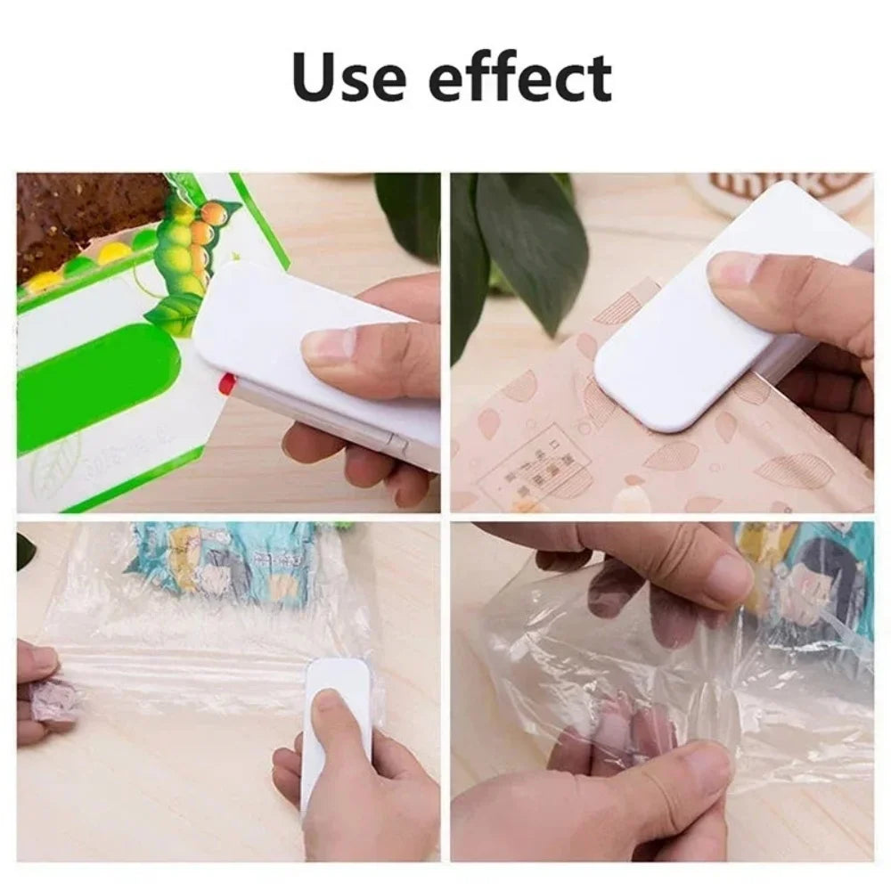 Snack Sealer Snack Bag Clips Plastic Bag Sealer Package Sealer Food Bag Closure Packing