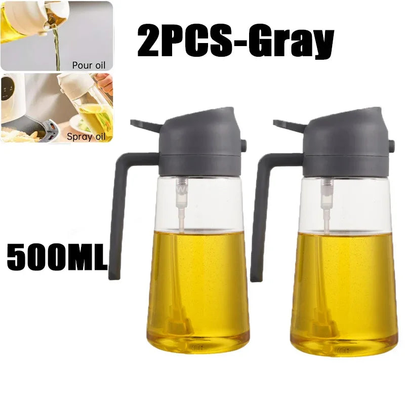2in1 Kitchen Spray Oil Dispenser Oil Sprayer Polis