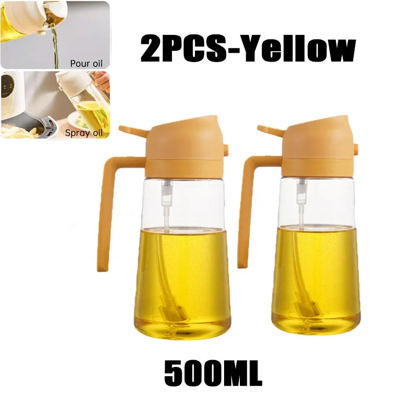 2in1 Kitchen Spray Oil Dispenser Oil Sprayer Polis