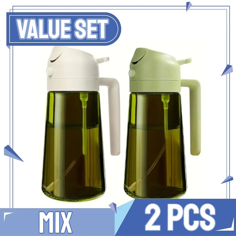 2in1 Kitchen Spray Oil Dispenser Oil Sprayer Polis