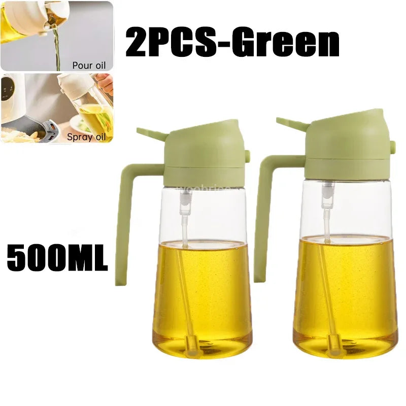 2in1 Kitchen Spray Oil Dispenser Oil Sprayer Polis