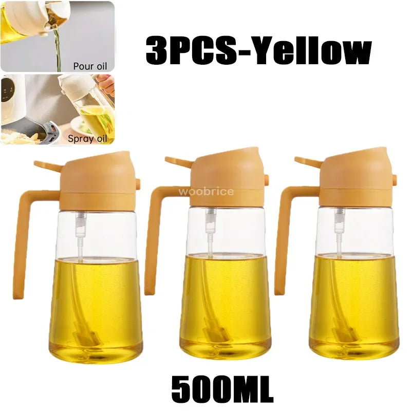 2in1 Kitchen Spray Oil Dispenser Oil Sprayer Polis