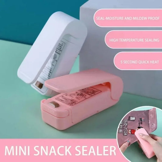 Snack Sealer Snack Bag Clips Plastic Bag Sealer Package Sealer Food Bag Closure Packing