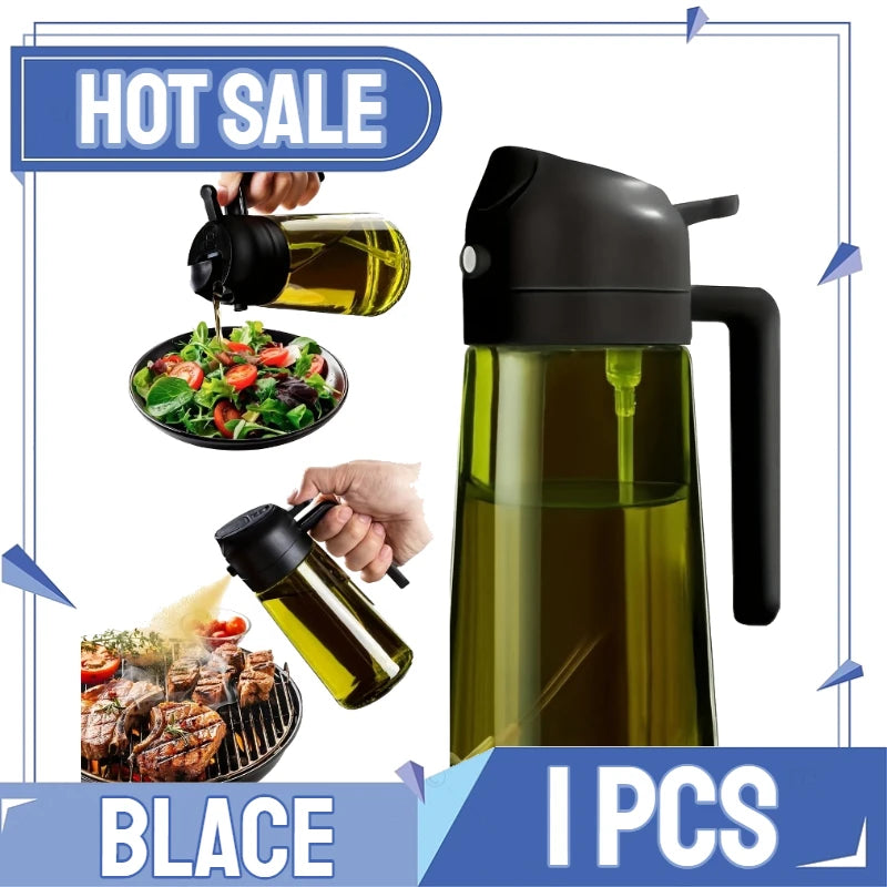 2in1 Kitchen Spray Oil Dispenser Oil Sprayer Polis