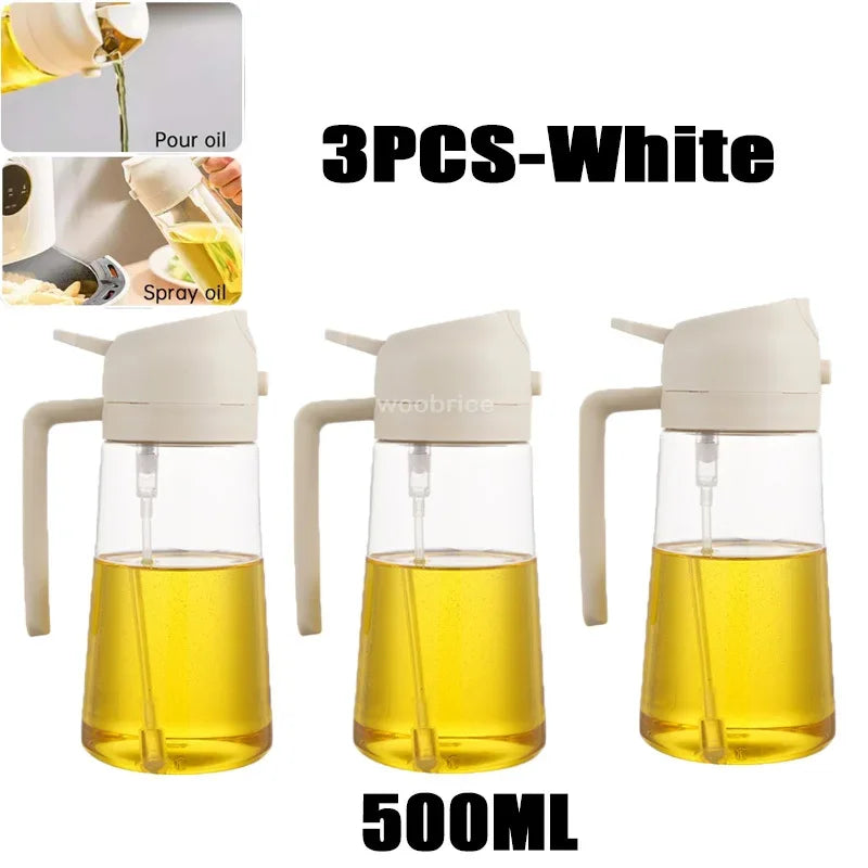 2in1 Kitchen Spray Oil Dispenser Oil Sprayer Polis