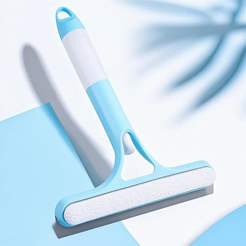 3-in-1 Window Cleaning Kit |Double-sided Glass cleaner with spray bottle&Squeegee