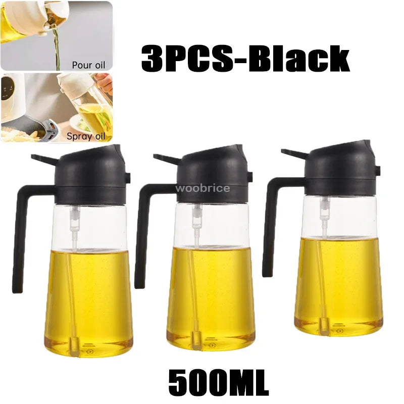 2in1 Kitchen Spray Oil Dispenser Oil Sprayer Polis
