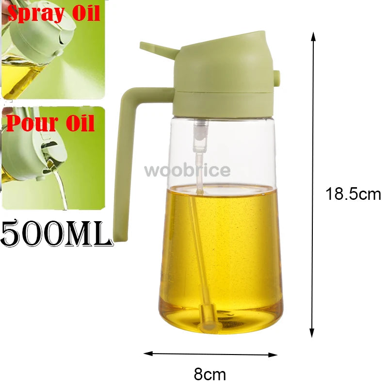 2in1 Kitchen Spray Oil Dispenser Oil Sprayer Polis