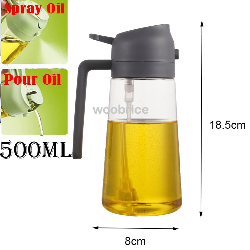 2in1 Kitchen Spray Oil Dispenser Oil Sprayer Polis