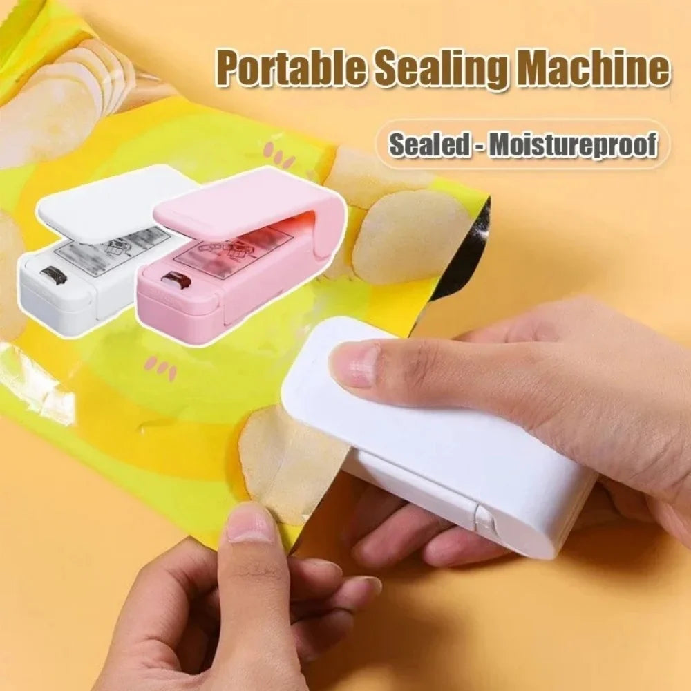 Snack Sealer Snack Bag Clips Plastic Bag Sealer Package Sealer Food Bag Closure Packing