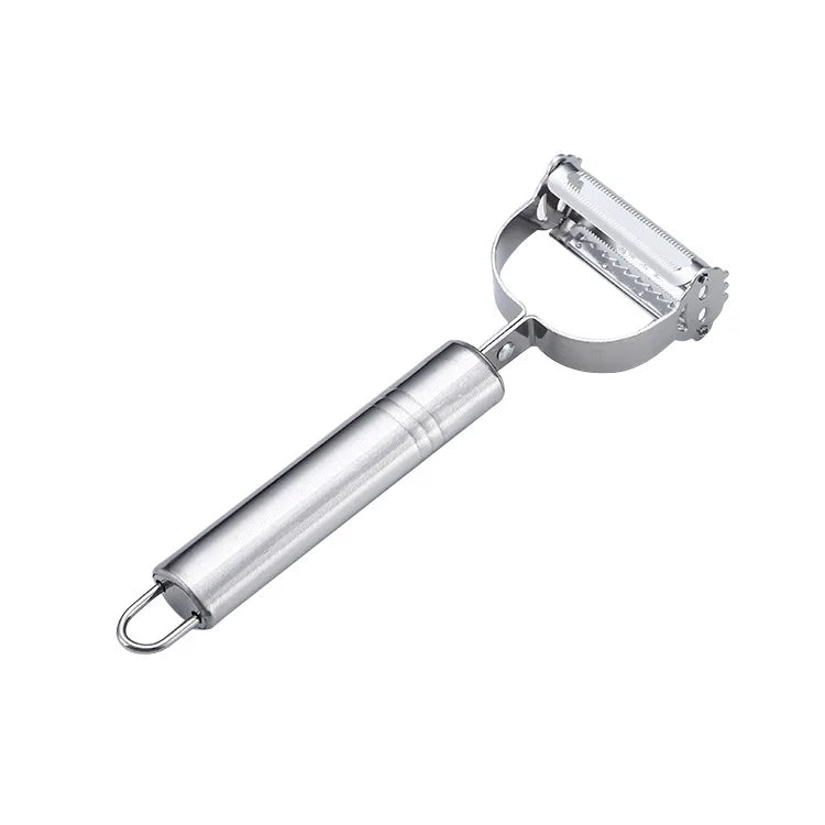 Kitchen Vegetable Peeler Stainless Steel Melon Planer Double-Head