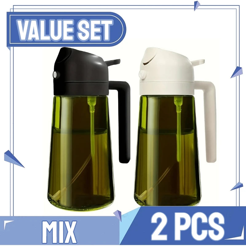 2in1 Kitchen Spray Oil Dispenser Oil Sprayer Polis