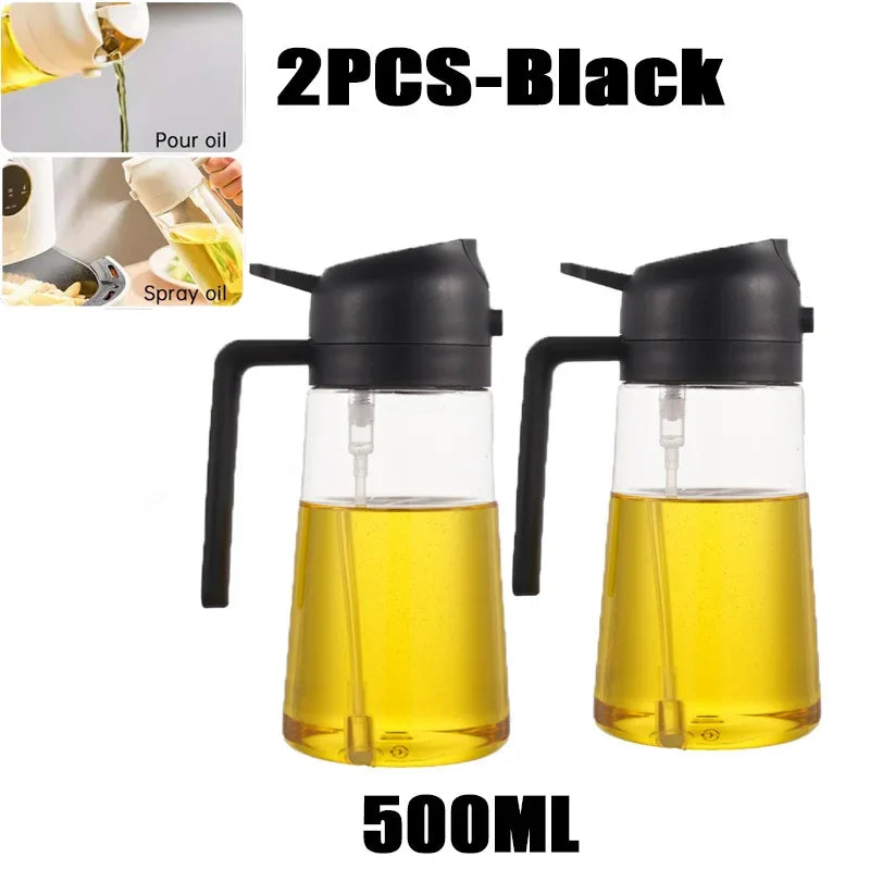 2in1 Kitchen Spray Oil Dispenser Oil Sprayer Polis