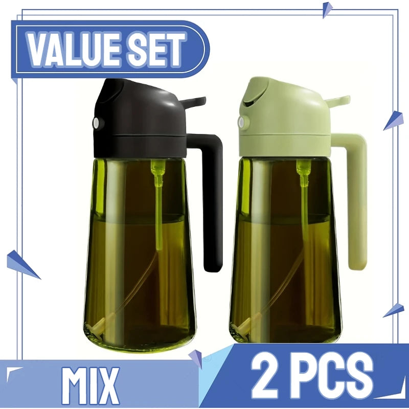 2in1 Kitchen Spray Oil Dispenser Oil Sprayer Polis