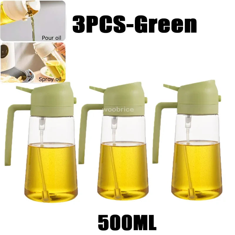 2in1 Kitchen Spray Oil Dispenser Oil Sprayer Polis