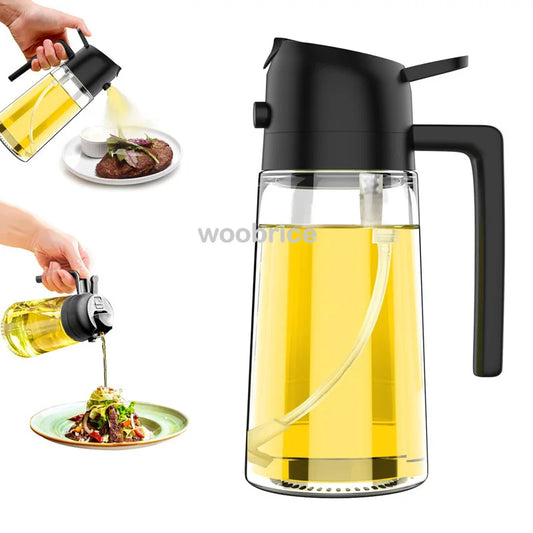 2in1 Kitchen Spray Oil Dispenser Oil Sprayer Polis